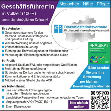 Gesch&auml;ftsf&uuml;hrer*in in Vollzeit