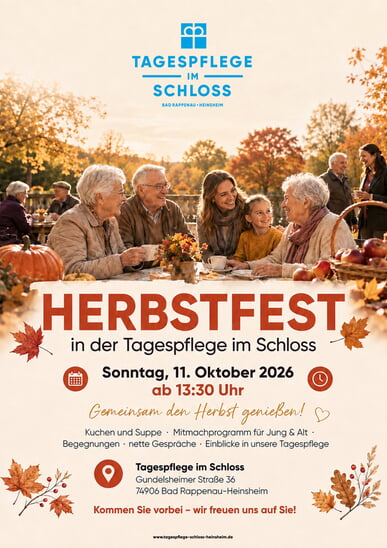 HERBSTFEST in der Tagespflege im Schloss